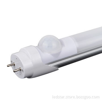 873lm/0.6m/9W 2835 SMD x 48 Pieces LED Tube with PIR Sensor, 2,800 to 6,500K Color Temperature